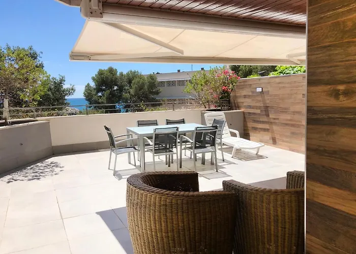 Playa Capellans - Gran Terraza Apartmán *